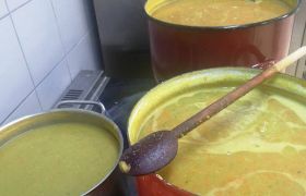 La traditionnelle soupe aux pois d'Yvonne