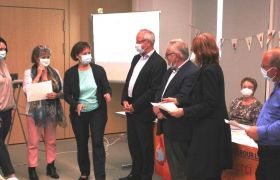 Remise des diplômes aux donneurs méritants