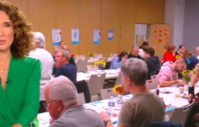 Marie-Sophie Lacarrau a présenté le journal