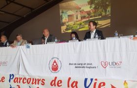 La tribune officielle du 58ème Congrès